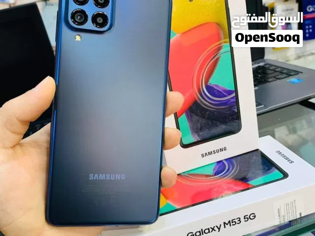 Samsong M35 مستعمل بحالة ممتازة 128 جيجا  16 رام
