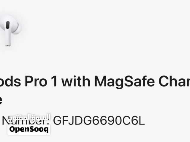 AirPods Pro 1 with MagSafe Charging Case