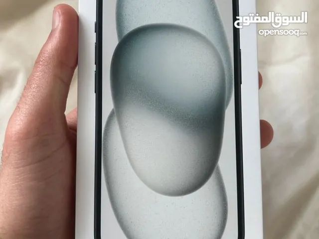 ايفون 15 عادي جديد  كفالة الشرق الأوسط جميع الألوان