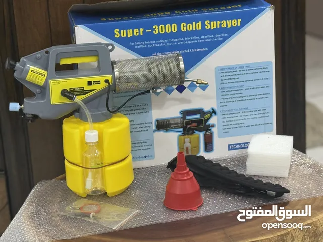 مكينة رش دخان + مبيد + الشحن مجاناً