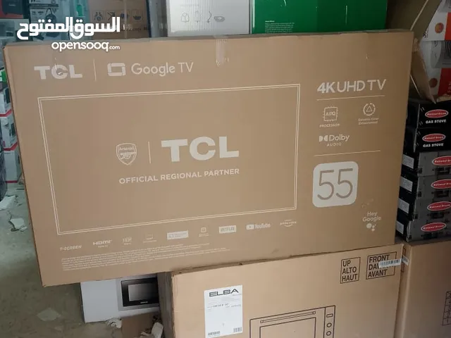 عرض نااار على شاشه TCL جوجل TV 55 بوصه فور كي سمارت اندرويد اصلي