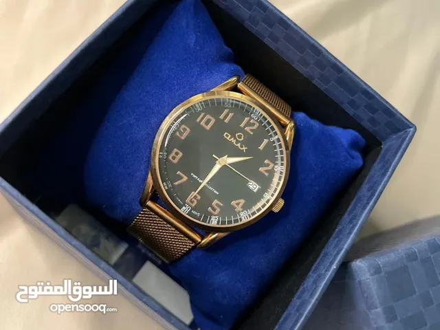 اوماكس اصلي وكاله غير مستخدمه معدني برونز مع علبتها الاصليه