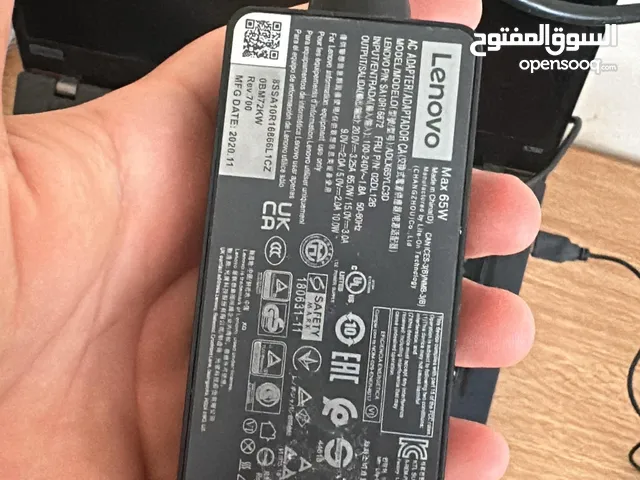 شاحن لينوفو تايب سي65 واط