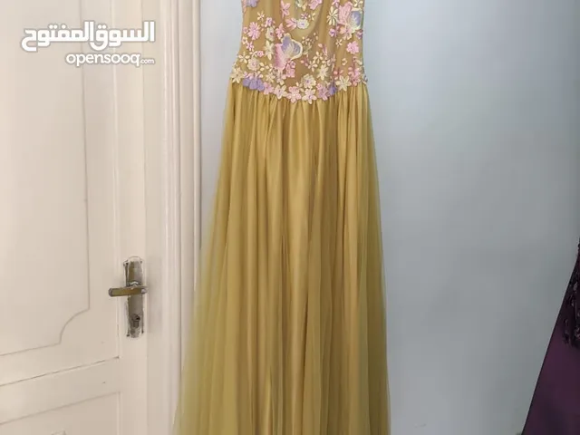فستان اصفر ليموني 25
