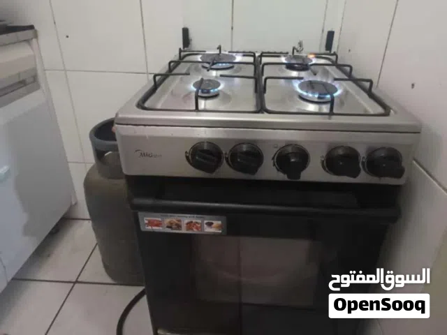 فرن بوتجاز اربعة شعلةمع اسطوانة الغاز