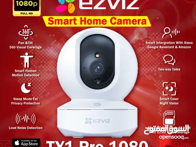 كاميرا مراقبة واي فاي ازفيز عالية الدقة EZVIZ TY1 Camera 1080FHD Smart AI Detection