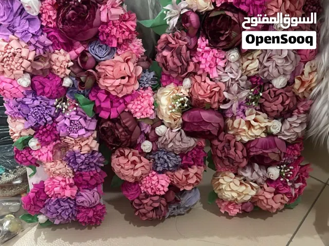 Mehndi and nikah decoration things