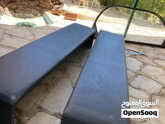كراسي بوكس طويل وحاجز وسط زجاجي و ألمنيوم لباص هونداي H100
