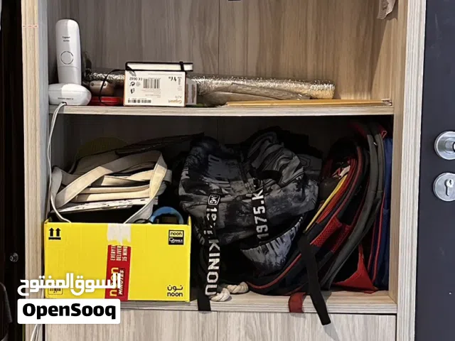 Wooden book storage cabinet with shelves