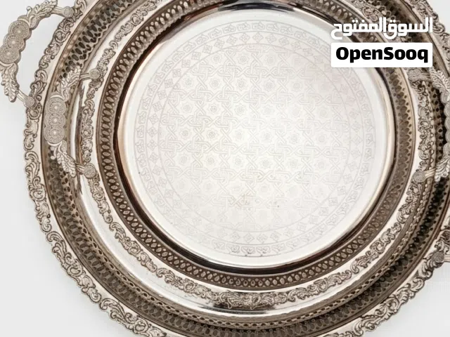 صواني شاي ثلاثة احجام