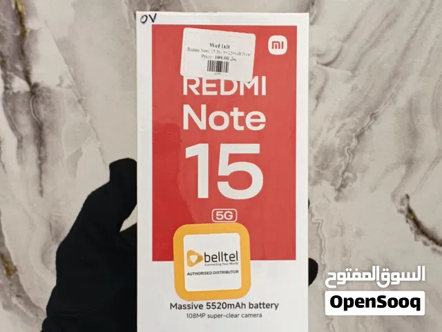BEST PRICE REDMI NOTE 15 5G 8+256GB