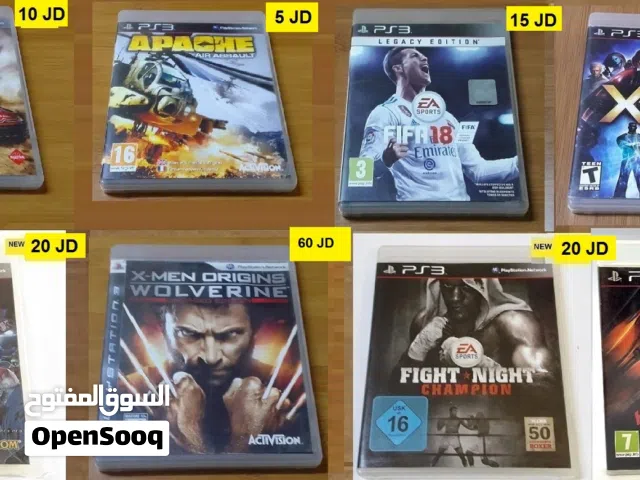 سيديات بلايستيشن 3 للبيع // نشتري ايضا الالعاب  Playstation 3 Games