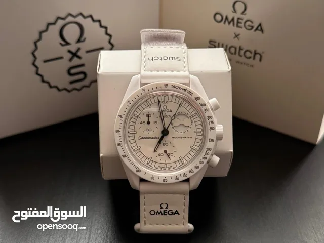 ساعات omega swatch الدرجه الاولى مع كامل ملحقات الماركه