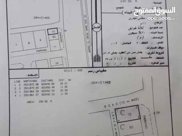 Mixed Use Land for Sale in Al Sharqiya Al Mudaibi