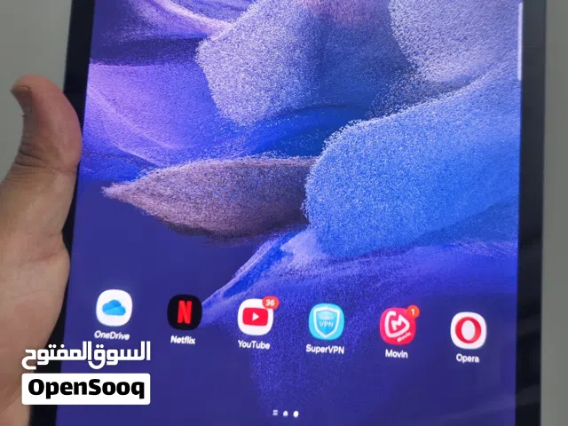 samsung tab S7 Fe 12.4 used in excellent condition with pen with hard case 5g sim suppoet model