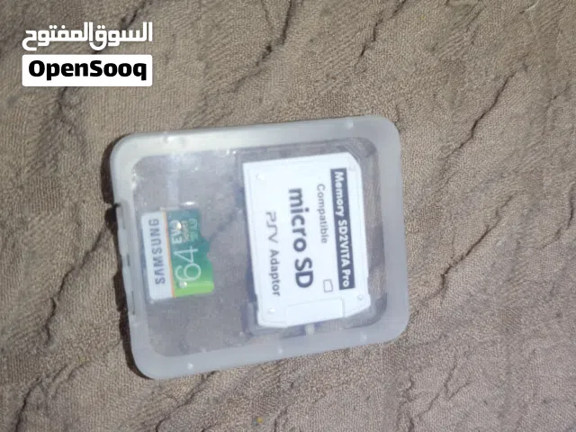 حاملة  ميموري بلاي ستيشن فيتا psvita + ميموري 64 GB