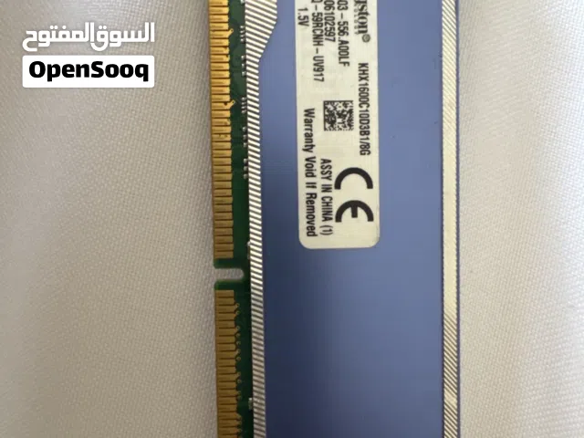 رامات HyperX 32GB RAM (4×8GB) DDR3 1600/1866MHz