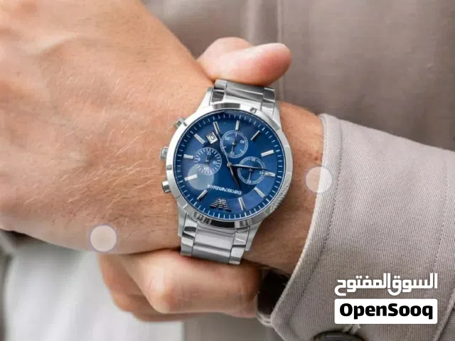 ساعة رجالية براند امبوريو ارماني الاصلية (Emporio Armani) باركود (AR2448) _ قمة الاناقة الكلاسيكية $