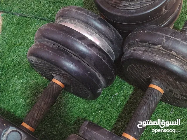 معدات رياضيه متنوعه : اوزان - اوبتكال - كيبل