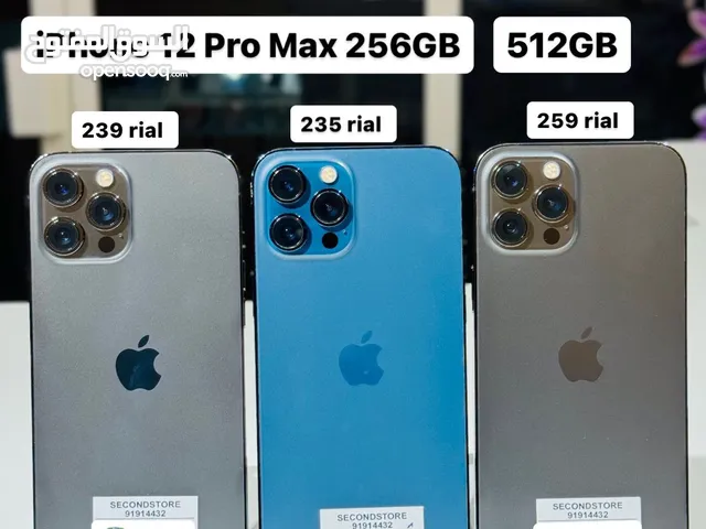 iPhone 12 Pro Max 256 GB / 512 GB Best Phone Available