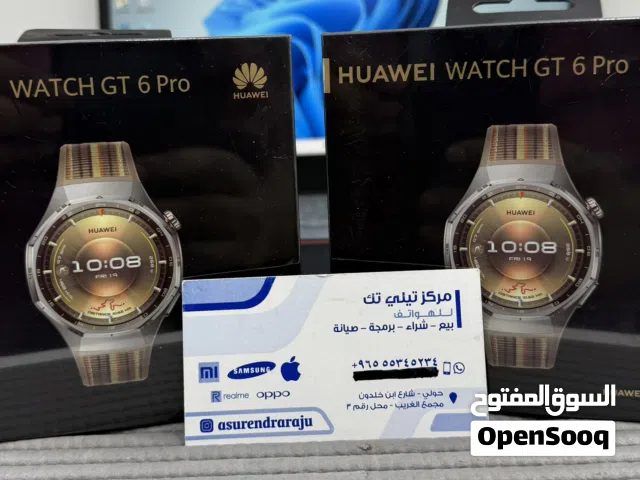 Huawei GT6 Pro 46mm Smart Watch Brown Woven strap New Sealed