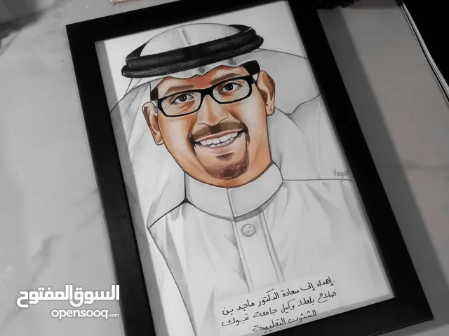 رسمة الوان سوفت باستل حسب الطلب مقاس 20×30