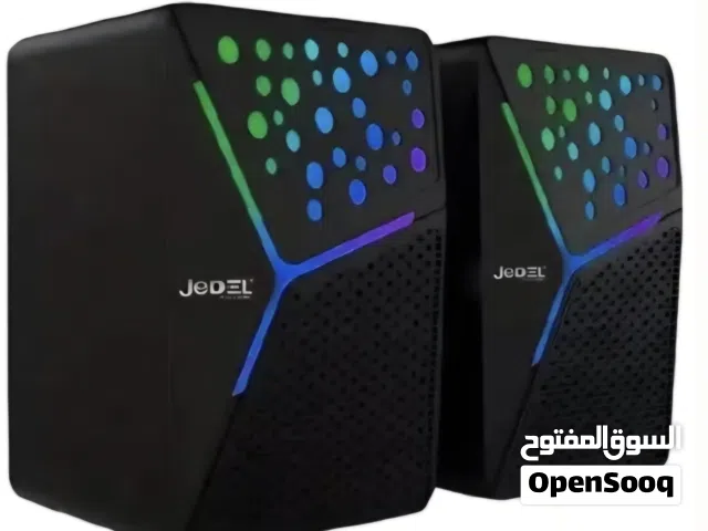 USB colorful lighting speaker  سماعة USB  بانوار RGB