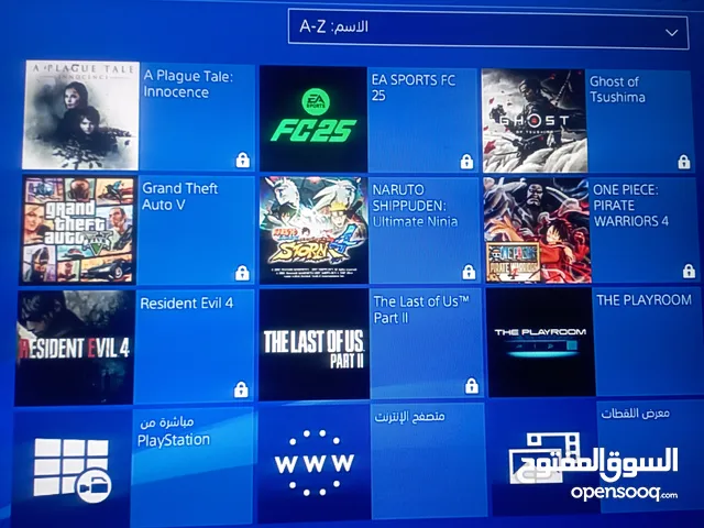 ps4مستعمل استعمال نضيف امهكر