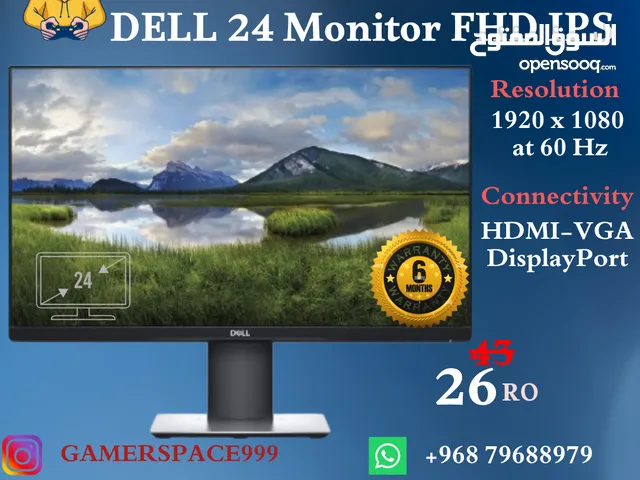 DELL 24 Monitor FDH IPS بافضل سعر