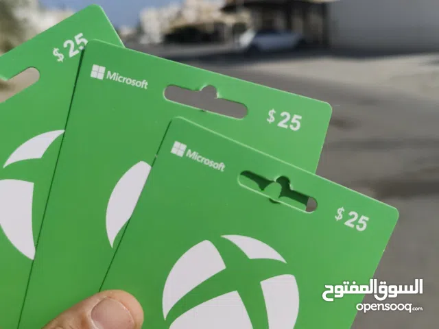 3 card Xbox 25$ for one