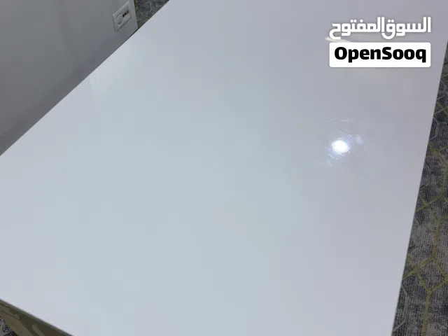 ميزطعام ابيض 8 كراسي700 او بدون الكراسي 650