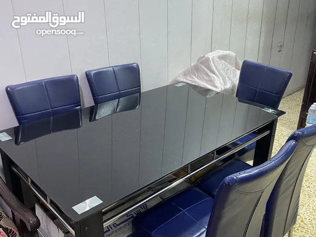 ميز +كرسي عدد 6 نوع الأثاث مودرن