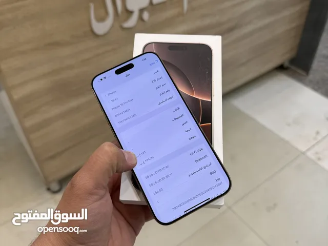 16 برو ماكس ايفون ابل 256 بطاريه 100