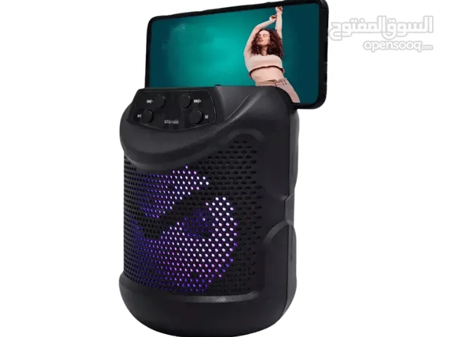 سماعات مكبر صوت شحن 4 انش سبيكر بلوتوث راديو اضائه سماعة رحلات صوت قوي SPEAKER