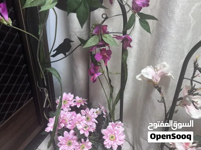 ستاند عدد ثنين مع ورد