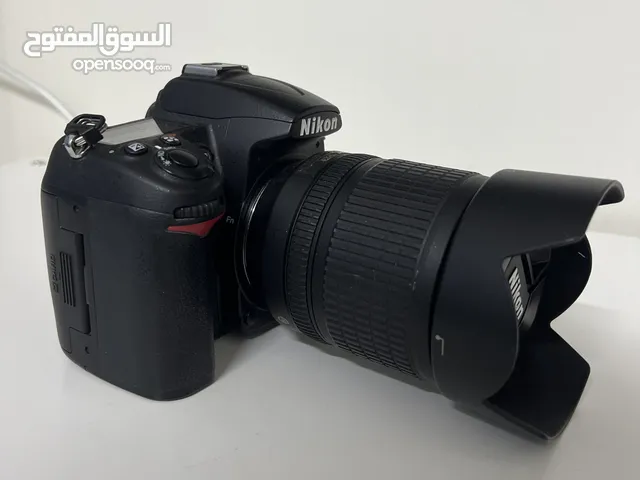 كاميرة نيكون نوع D7000 موديل 2017 استعمال خفيف جدًا وبحالة ممتازة مع عدسة اضافية وكافة الاكسسوارات