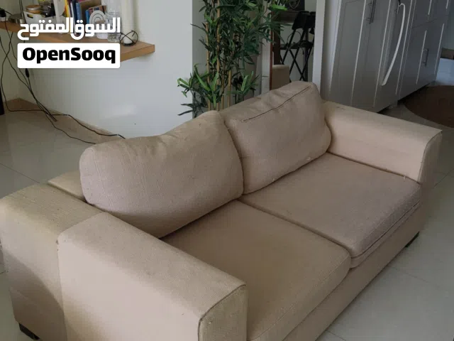 2 Seater Beige Sofa - good condition