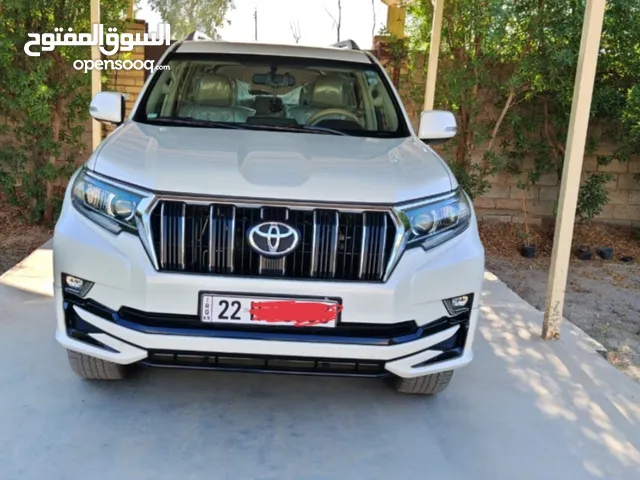 برادو 2023 للبيع خليجي رقم أربيل بأسمي مكفوله من الصبغ والبارد