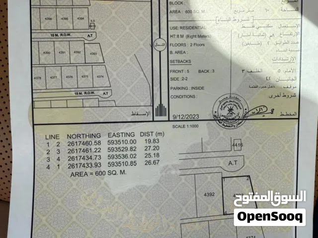 Residential Land for Sale in Al Batinah Barka