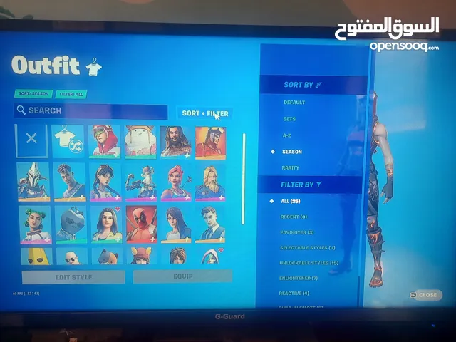 Fortnite Accounts and Characters for Sale in Ajloun