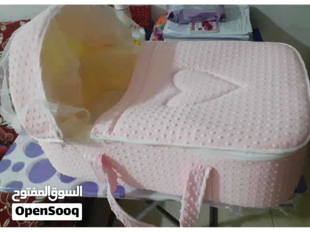 Baby bed pink color