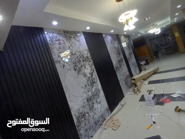 تركيب بديل الرخام + بديل الخشب + تركيب ورق جدران وتنفيذ جميع انواع الدهانات تصميم ديكورات