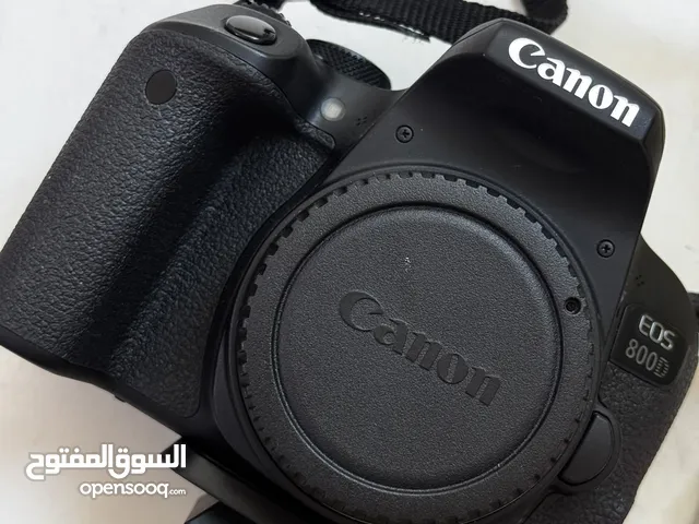 Photographer Camera Canon 800D with lenses كاميرا فوتوغرافية كانون مع العدسات