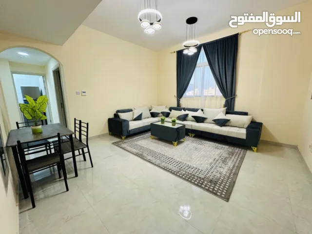 G2/غرفة وصالة مفروشة بالنعيمية2 شاملة جميع الفواتير مع بلكونة وحمامين /بناء جديد