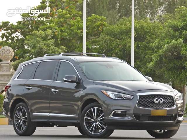 انفنتي Qx60 2017 رقم واحد فول اوبشن بجميع المواصفات الي نزلت على السياره بحاله ممتازه سياره نظيفه