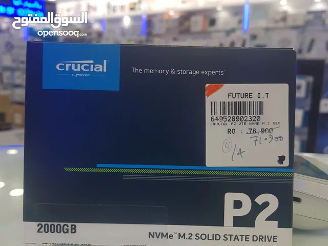 CRICIAL 2TB M.2 NVMe SSD