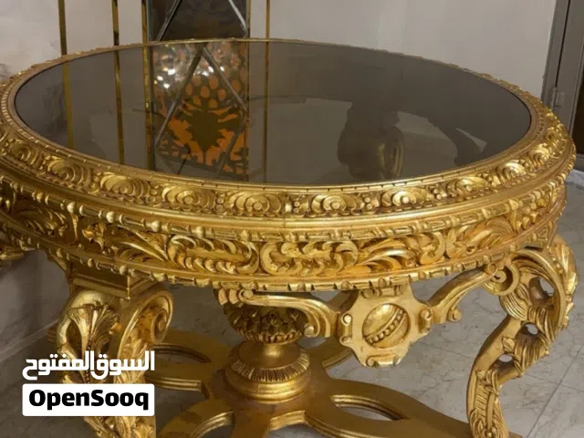 طاوله خشب جديده