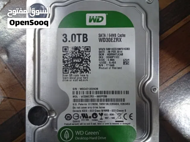 WD GREEN 3TB HDD (WORKING CONDITION) - SERIOUS Buyer
