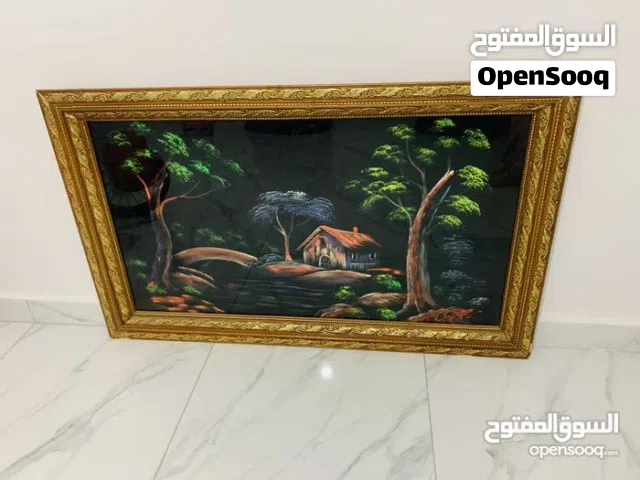 كاترو باللون ممزوجه واطار ذهبي