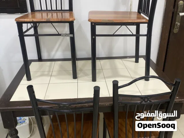 Solid Wood Dining Table + 4Chairs